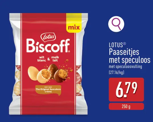 Promotie: Paaseitjes met speculoos