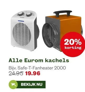 Aanbieding: Alle Eurom kachels