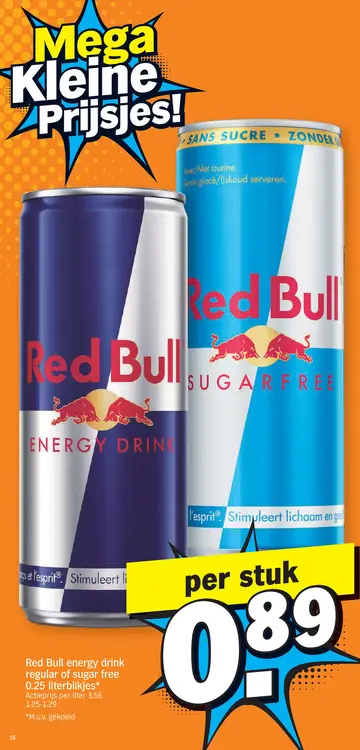 Promotie: Energy drink