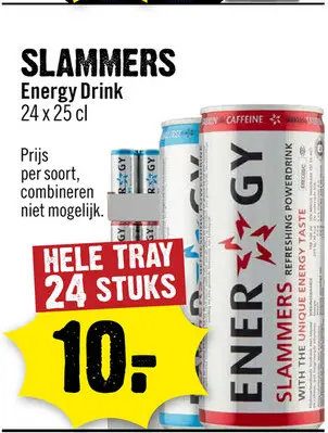 Aanbieding: SLAMMERS Energy Drink