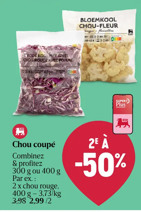 Offre: Chou coupé