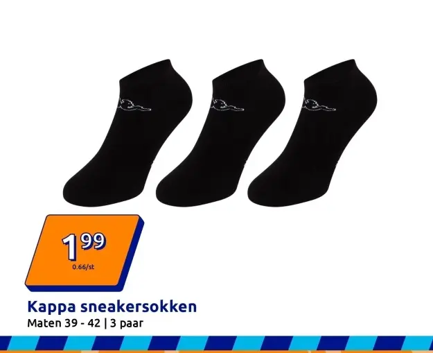 Aanbieding: sneakersokken