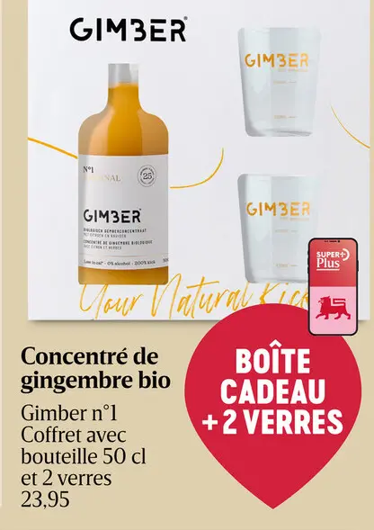 Offre: Concentré de gingembre bio