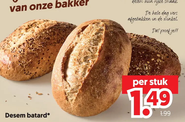 Aanbieding: Desem batard