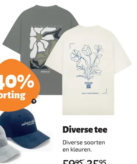 Aanbieding: Diverse tee