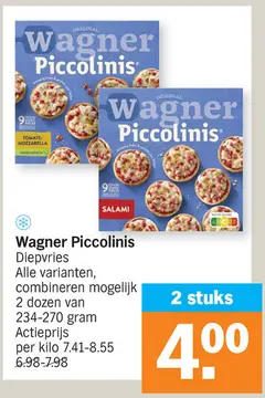 Aanbieding: Wagner Piccolinis