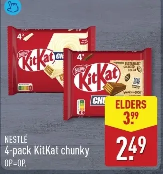 Aanbieding: KitKat chunky