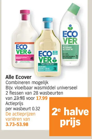 Promotie: Alle Ecover