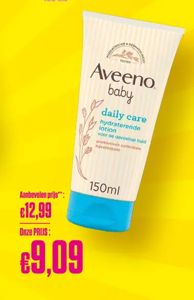 Promotie: Aveeno baby daily care hydraterende lotion