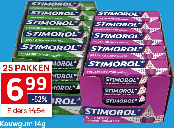 Aanbieding: Kauwgum