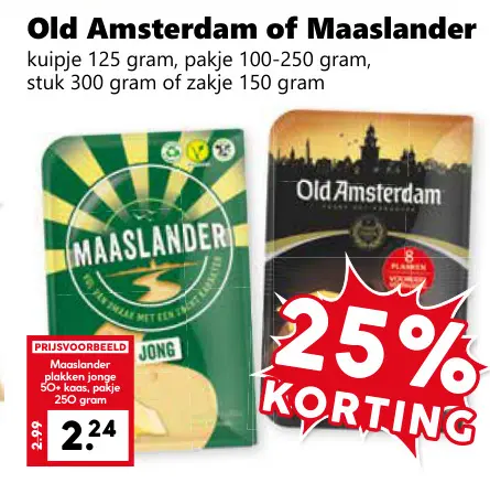 Aanbieding: Old Amsterdam of Maaslander