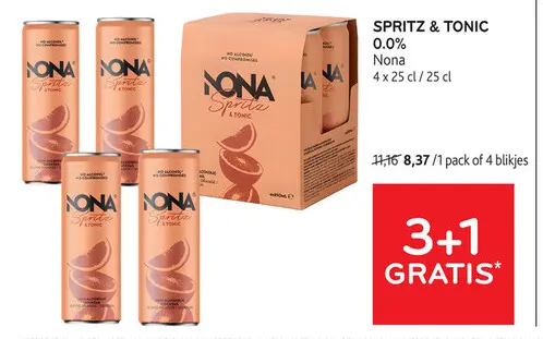 Promotie: Spritz & tonic