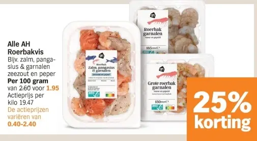 Aanbieding: Roerbakvis