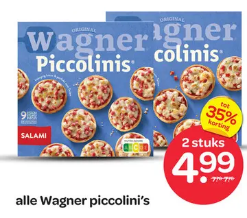 Aanbieding: Wagner Piccolinis