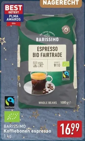 Aanbieding: Koffiebonen espresso