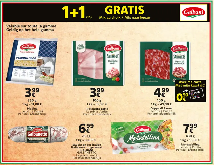 Offre: Gamma Galbani