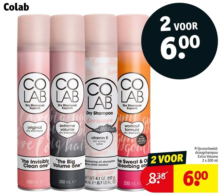 Aanbieding: Colab Droogshampoo