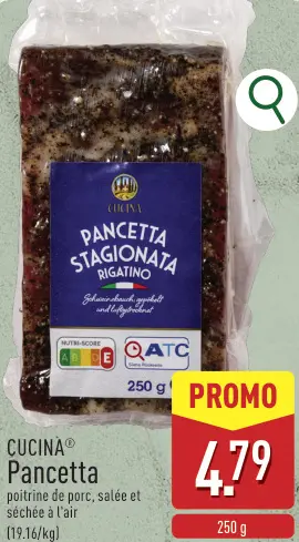 Offre: CUCINA Pancetta