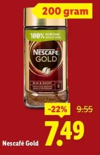 Aanbieding: Nescafé Gold