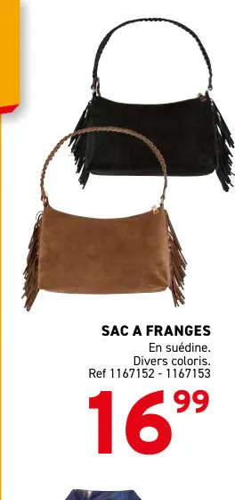 Offre: Sac a franges