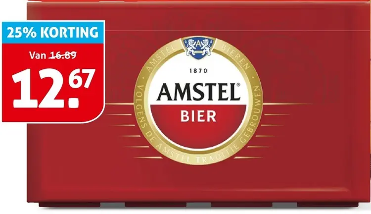 Aanbieding: Krat bier