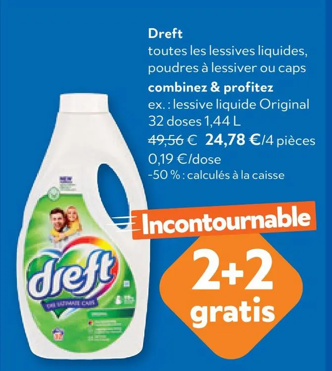 Offre: lessive liquide Original