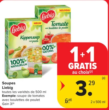 Offre: Soupes Liebig