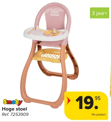 Promotie: Hoge stoel