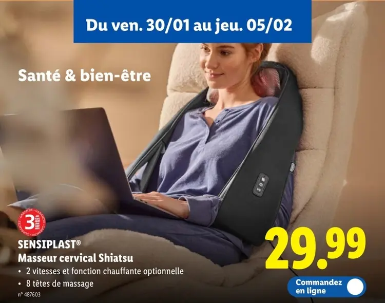 Offre: Masseur cervical Shiatsu