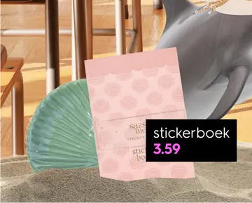 Aanbieding: stickerboek