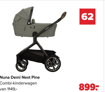 Aanbieding: Nuna Demi Next Pine Combi-kinderwagen