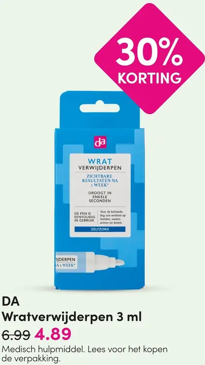 Aanbieding: Wratverwijderpen