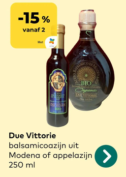 Aanbieding: Due Vittorie balsamicoazijn