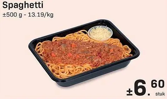 Promotie: Spaghetti