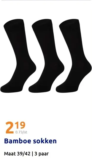 Aanbieding: Bamboe sokken