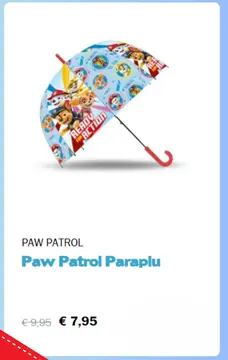Aanbieding: Paw Patrol Paraplu