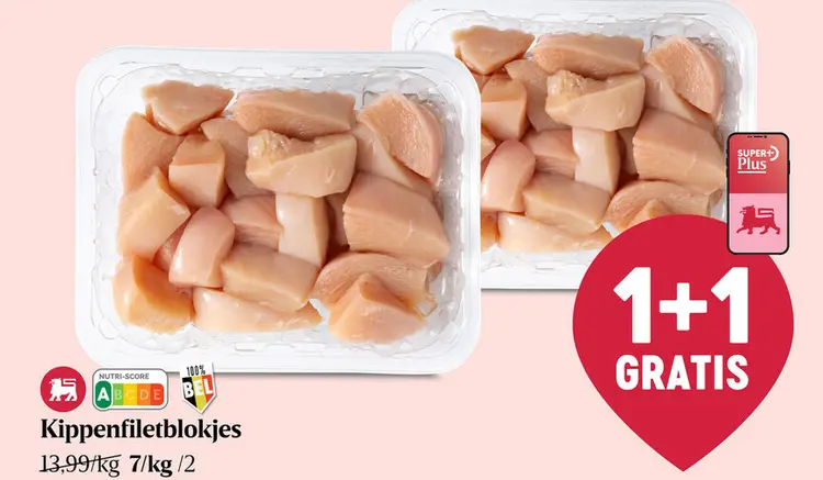 Promotie: Kippenfiletblokjes