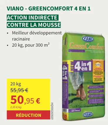 Offre: Greencomfort 4 en 1