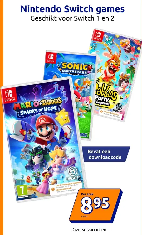 Promotie: Nintendo Switch Games