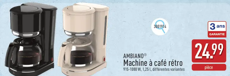 Offre: Machine à café rétro