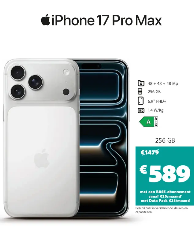 Promotie: iPhone 17 Pro Max