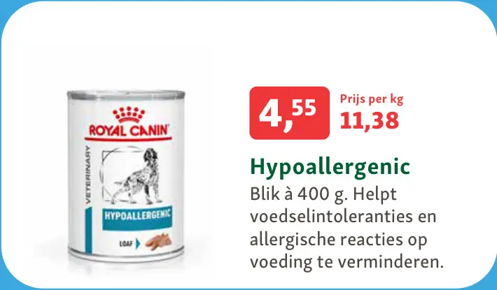 Aanbieding: Hypoallergenic