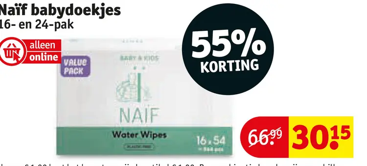 Aanbieding: babydoekjes