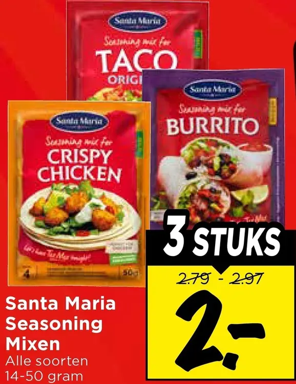Aanbieding: Seasoning Mixen