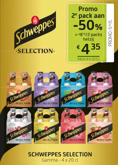 Promotie: Schweppes Selection