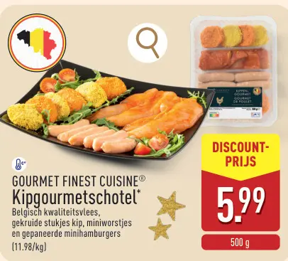 Promotie: Kipgourmetschotel