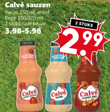 Aanbieding: Calvé sauzen
