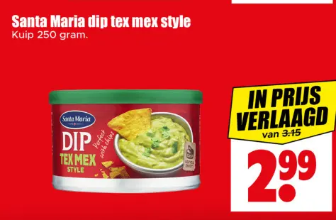 Aanbieding: Dip tex mex style