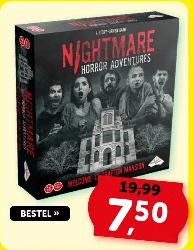 Aanbieding: Nightmare horror adventures