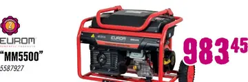 Aanbieding: EUROM Generator MM5500